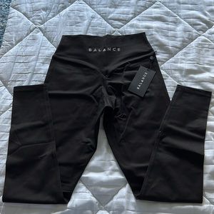 Balance Athletica Leggings- Black- Size Medium